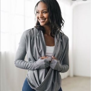 Zyia activewear Haze Yoga shawl